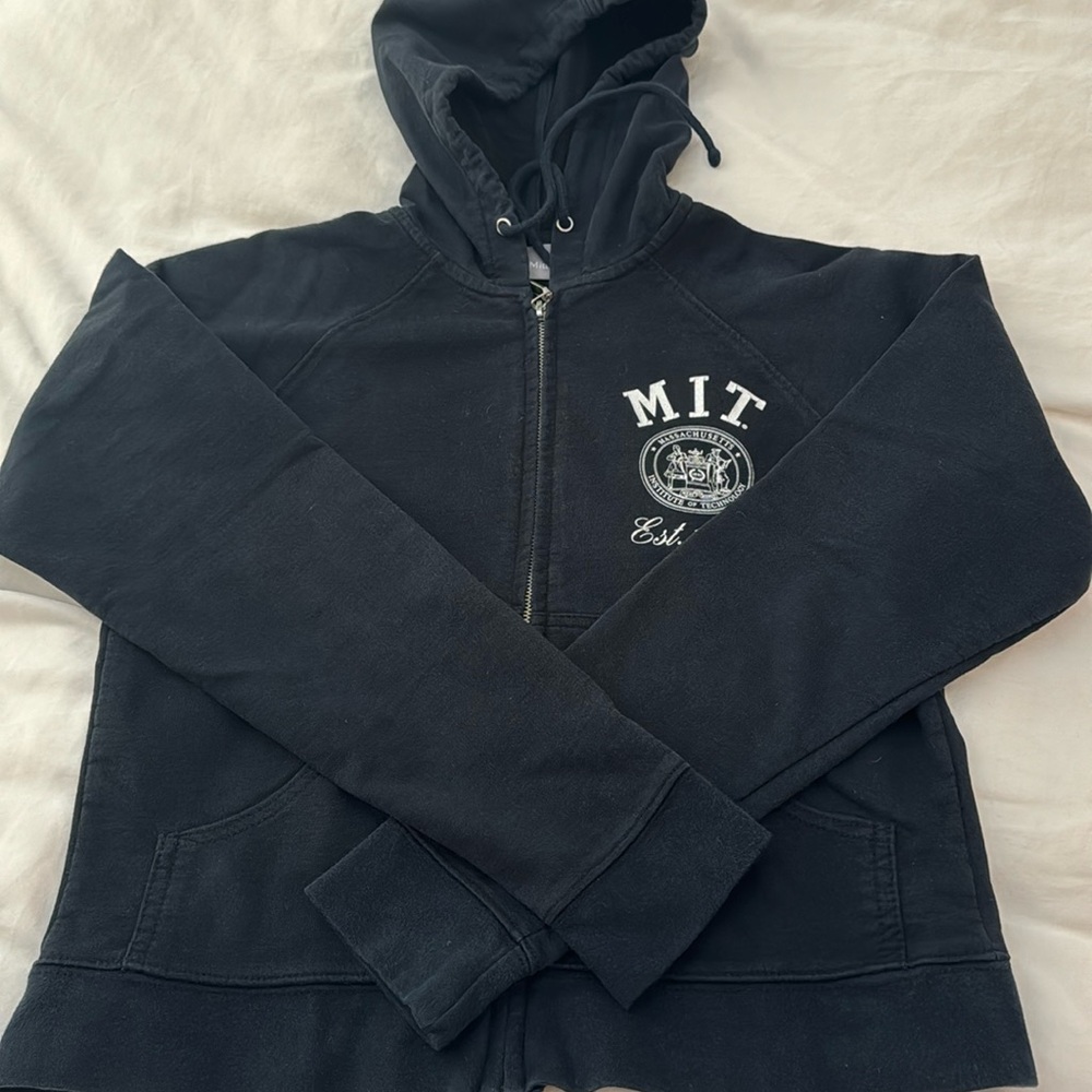 MIT zippered hoodie